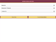 Tablet Screenshot of matadorindia.com